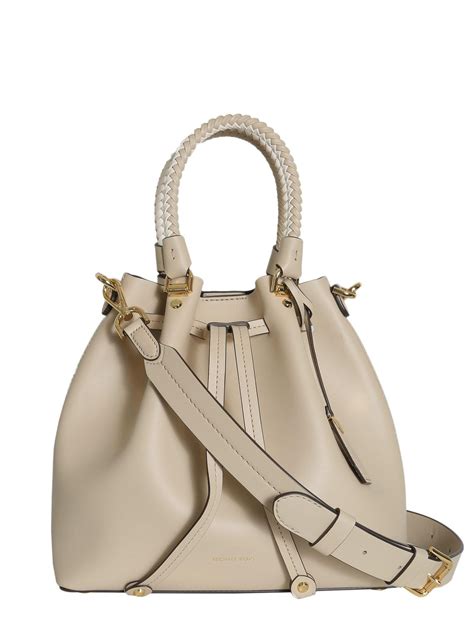 michael michael kors blakely smooth leather bucket bag|michael kors bucket bag outlet.